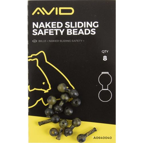 Avid Carp Korálik Naked Sliding Safety Beads