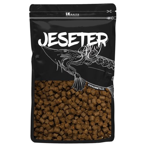 LK Baits Pelety Jeseter Special Pellets Beluga Halibut 1 kg