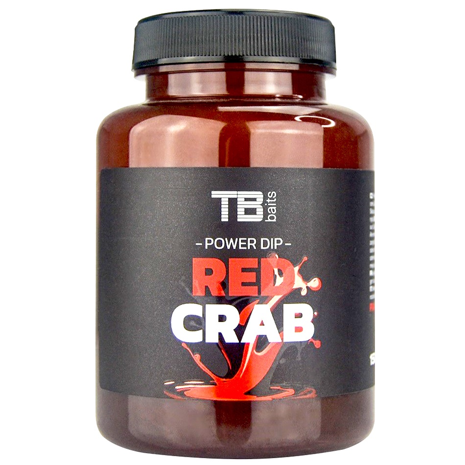 Tb baits power dip red crab 150 ml