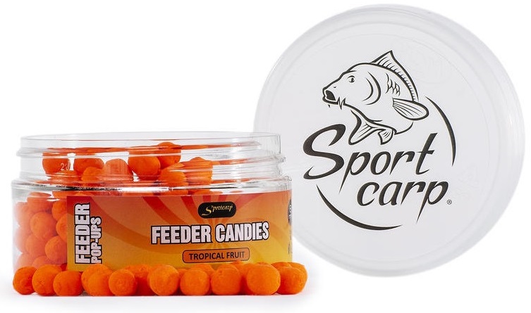 Sportcarp plávajúce nástrahy feeder candies 75 ml 8 mm-tropické ovocie