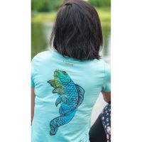 Giants Fishing Tričko Zelené Koi Kaopr Dámske (4)