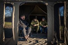 RidgeMonkey Bivak EscAPE XF2 Standard  + Predsieň Plus Porch Extension (1)