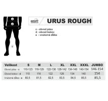 Geoff Anderson Nohavice Urus Rough Čierna (8)