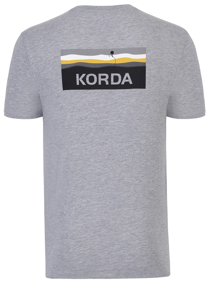 E-shop Korda tričko lakebed tee grey - s