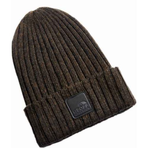 Geoff Anderson Čiapka WizWool Njal Beanie Hnedá