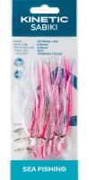 Kinetic Nadväzec Sabiki Octopus L Pink Red 150 cm 6/0