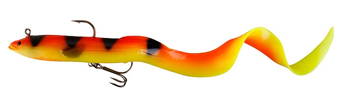 Savage gear gumová nástraha 3d real eel ready to fish golden ambulance-30 cm 80 g