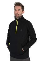 Matrix Mikina Black Edition 1/4 Zip Sweat Black Lime