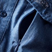 Geoff Anderson Košeľa Zulo II Modrá Dlhý Rukáv (3)