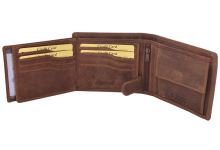 Mercucio Peňaženka Svetlohnedá Vzor 49 Pstruh S Prútom (1)