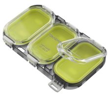 Daiwa Vodotesná Krabička Waterproof Sealed Unit Case 300 Zelená - 3 Priehradky (1)