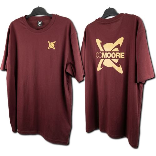 CC Moore Tričko Burgundy T-Shirt
