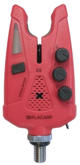 Flacarp signalizátor záberu x8 farebná edícia - červená