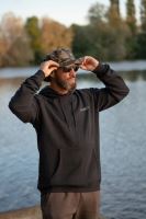 Avid Carp Mikina Compound Hoodie Black (4)