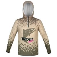 Delphin Tričko s Kapucňou UV ARMOR 50+ Trout (1)