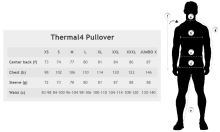 Geoff Anderson Thermal 4 Pullover Čierny (7)