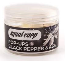 Squat Carp Plávajúce Boilies Pop-Up Black Pepper & Asa 60 g (2)