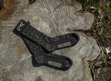 One More Cast Ponožky Forest Heel Camo Socks (2)