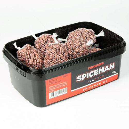 Mikbaits PVA Bomb Spiceman WS 15 ks