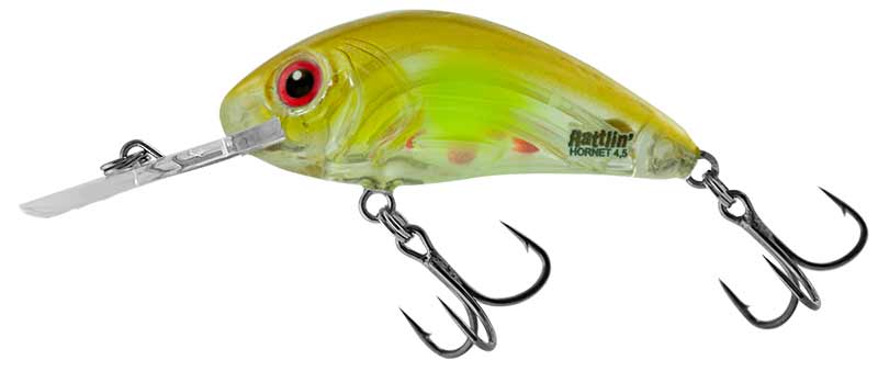 Salmo wobler rattlin hornet floating clear ayu - 3,5 cm