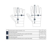 Adventer & Fishing Rukavice Pre Chytanie Na Mori Bluefin Trevally s Krátkymi Prstami (4)