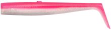 Savage Gear Gumová Nástraha Sandeel V2 Tail Pink Pearl Silver 5 ks - 12,5 cm 15 g