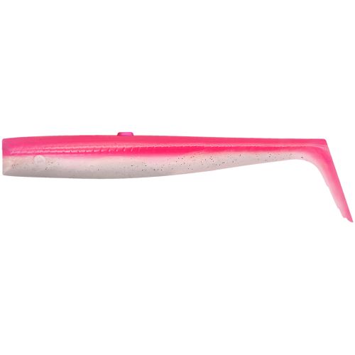 Savage Gear Gumová Nástraha Sandeel V2 Tail Pink Pearl Silver 5 ks