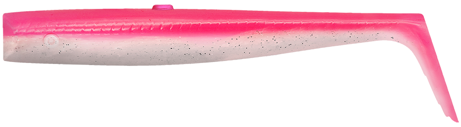 Savage gear gumová nástraha sandeel v2 tail pink pearl silver 5 ks - 12,5 cm 15 g