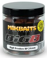Mikbaits Rozpustné Boilies BigB Broskyňa Black Pepper 250 ml - 24 mm