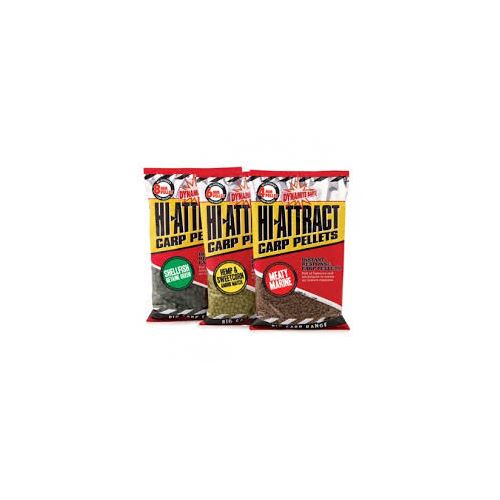 Dynamite Baits Hi-Attrack Carp Pellets Shellfish Betaine Green 900 g