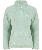 Navitas Mikina Womens Sherpa Pullover Light Green
