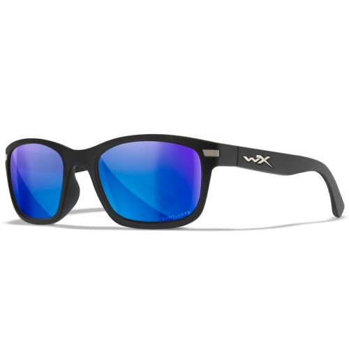 Wiley X Polarizačné Okuliare Helix Captivate Polarized Blue Mirror Smoke Grey Matte Black