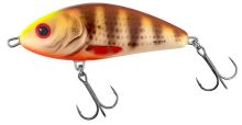 Salmo Wobler Fatso Sinking Spotted Brown Perch - 10 cm