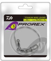 Daiwa Lanko Prorex S Karabinkou A Obratlíkom Titanium 30 cm