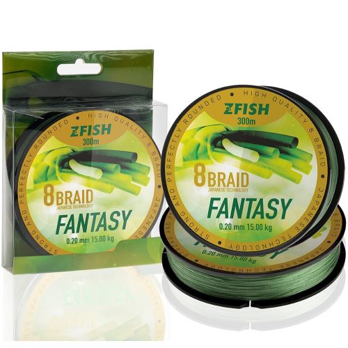 Zfish Splienaná Šnúra Fantasy 8 Braid 300 m