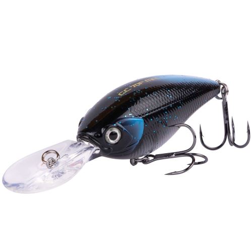 Shimano Wobler Lure Yasei Cover Crank Floating DR Black Blue 7 cm 18 g