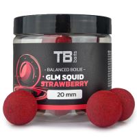 TB Baits Vyvážené Boilie Balanced + Atraktor GLM Squid Strawberry 100 g - 16 mm