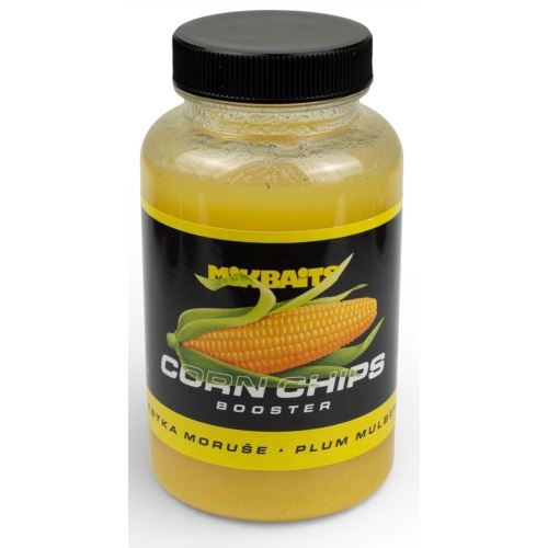 Mikbaits Booster Corn Chips Slivka Moruša 250 ml