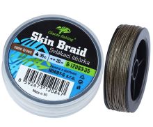 Giants Fishing Zvliekacia Šnúra Carp Line Skin Braid Camo Brown 20 m- 35 lb