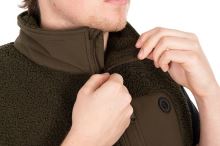 Fox Vesta Olive Sherpa Hybrid Gilet (5)