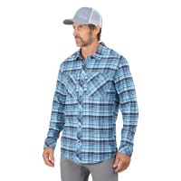 Grundéns Košele Dungeness Seawool Flannel Shirt Captain´s Blue (4)