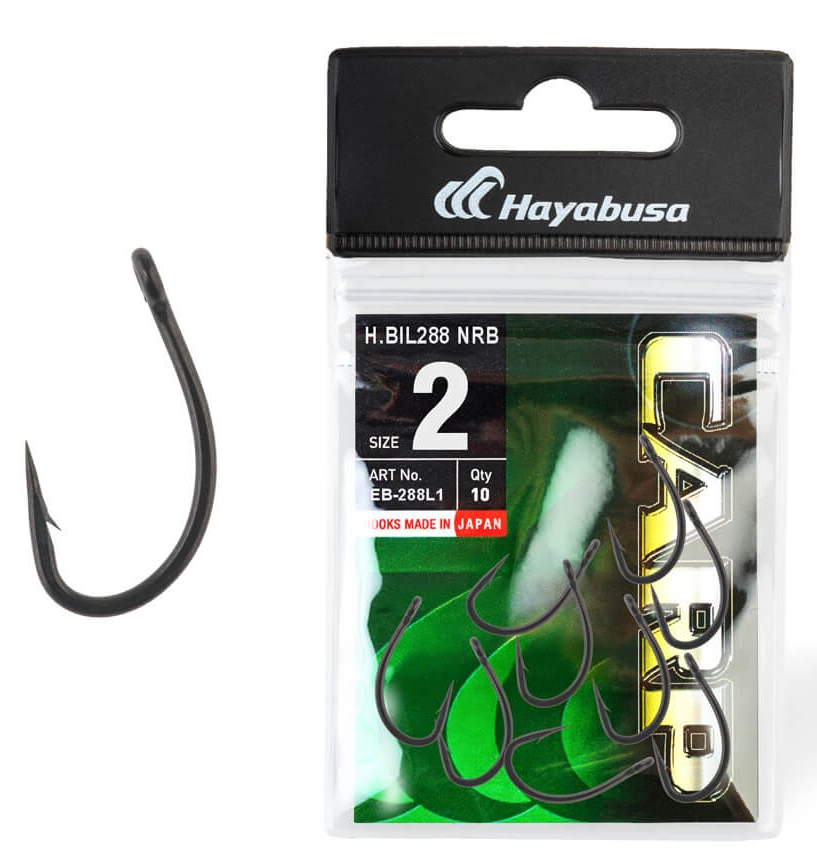 E-shop Hayabusa háčiky teflónové h.bil288 nrb 10 ks - veľkosť 4
