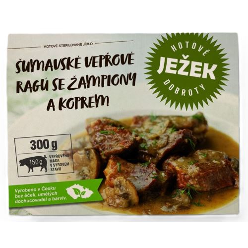 Ježkovy Krabičky Šumavské Bravčové Ragú 300 g
