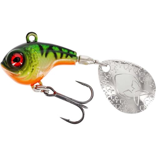 Westin Nástraha Dropbite Spin Tail Jig Firetiger