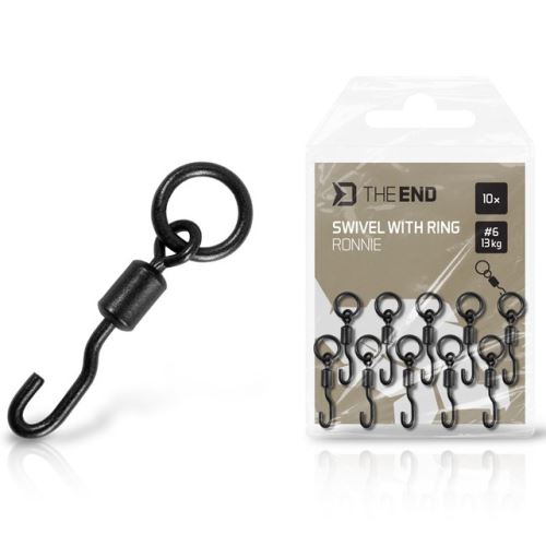 Delphin Rychlovýmenný Obratlík s Krúžkom TheEND Ronnie #6 13 kg 10 ks