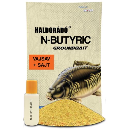 Haldorádó Krmítková Zmes N-Butyric Groundbait Kyselina Máselná 800 g + 50 ml Aróma