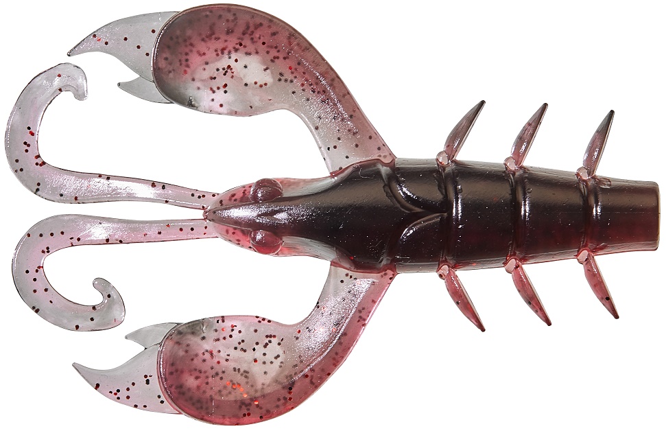 Illex gumová nástraha nymfa magic craw black red - 8 cm 7,9 g