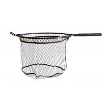 Fencl Muškársky Podberák King M Karbón s Pogumovanou Sieťou Magnetický Držiak a Poistné Lanko 40x35 cm (6)