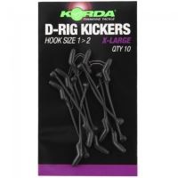 Korda Rovnátka Kickers D Rig Green 10 ks-Veľkosť M