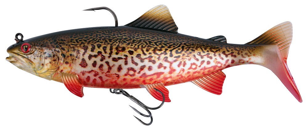 Fox rage gumová nástraha realistic replicant super natural tiger trout-23 cm